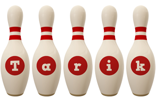Tarik bowling-pin logo