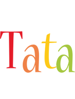 Tata birthday logo