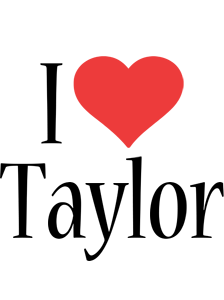 Taylor i-love logo
