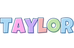 Taylor pastel logo