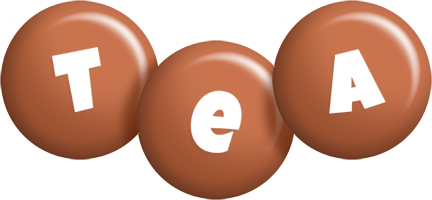 Tea candy-brown logo