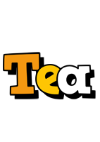 Tea cartoon logo