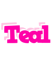 Teal dancing logo