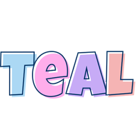 Teal pastel logo