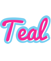 Teal popstar logo