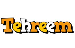 Tehreem cartoon logo