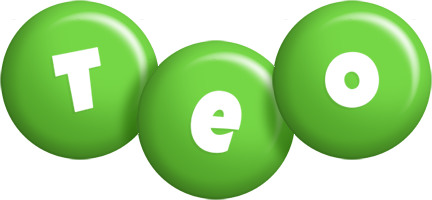 Teo candy-green logo