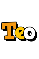 Teo cartoon logo