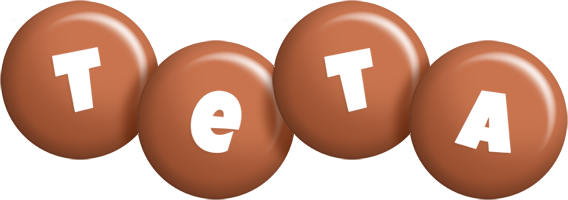 Teta candy-brown logo