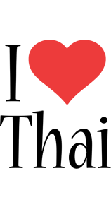 Thai i-love logo