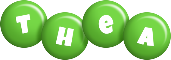 Thea candy-green logo