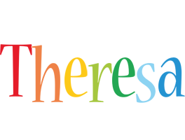 Theresa birthday logo