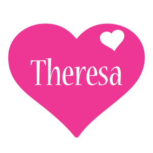 Theresa love-heart logo