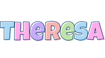 Theresa pastel logo