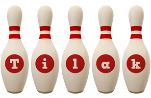 Tilak bowling-pin logo