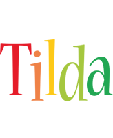 Tilda birthday logo