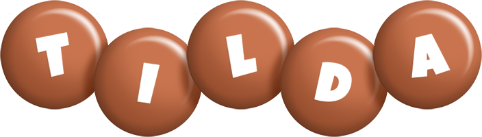 Tilda candy-brown logo