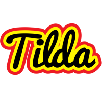 Tilda flaming logo