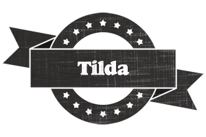 Tilda grunge logo