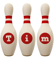 Tim bowling-pin logo