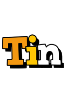 Tin cartoon logo