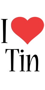 Tin i-love logo