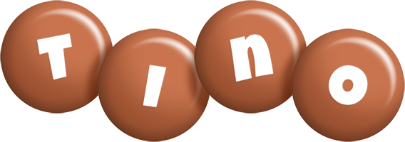 Tino candy-brown logo