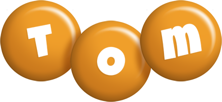 Tom candy-orange logo