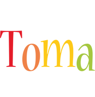 Toma birthday logo