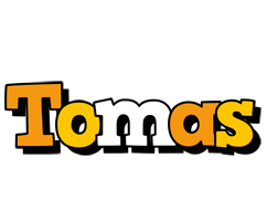 Tomas cartoon logo