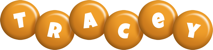 Tracey candy-orange logo
