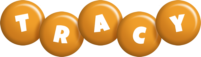 Tracy candy-orange logo