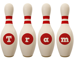 Tram bowling-pin logo