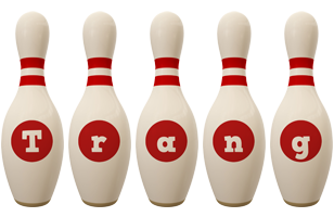 Trang bowling-pin logo