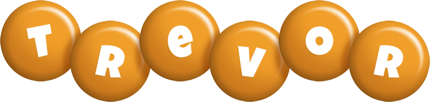 Trevor candy-orange logo