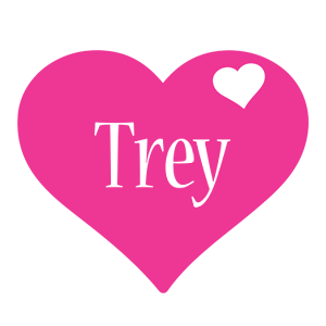 Trey love-heart logo