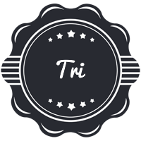 Tri badge logo