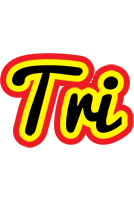 Tri flaming logo