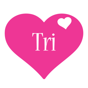 Tri love-heart logo