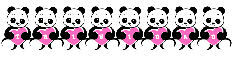 Trinidad love-panda logo