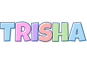 Trisha pastel logo