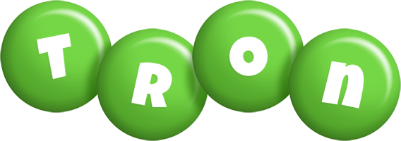 Tron candy-green logo