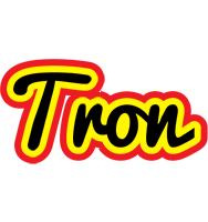 Tron flaming logo