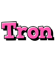 Tron girlish logo