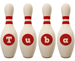 Tuba bowling-pin logo