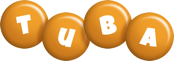 Tuba candy-orange logo