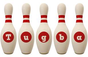 Tugba bowling-pin logo