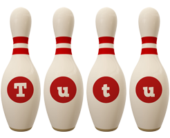 Tutu bowling-pin logo