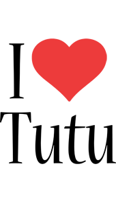 Tutu i-love logo
