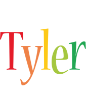 Tyler birthday logo